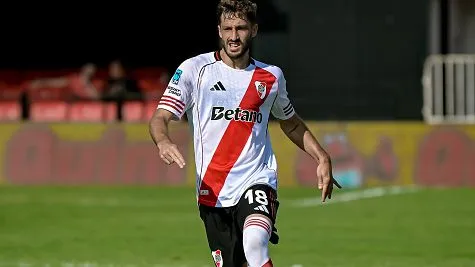 Matías Viña. Foto: Marcelo Endelli/Getty Images