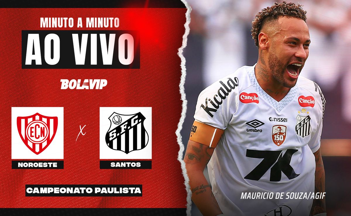 Noroeste x Santos AO VIVO – Pré jogo em andamento pelo Campeonato Paulista