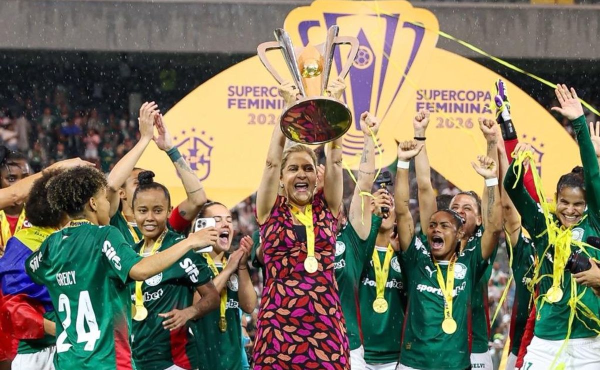 Supercopa Feminina 2026: Bia Zaneratto e Tapia decidem e Palmeiras conquista título sobre o Corinthians