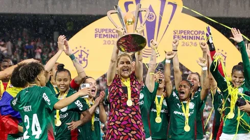 Palestrinas são campeãs da Supercopa. Foto: Fabio Menotti/Palmeiras
