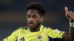 Fred, volante do Fenerbahçe em partida pelo campeonato turco (Foto: Ahmad Mora/Getty Images)
