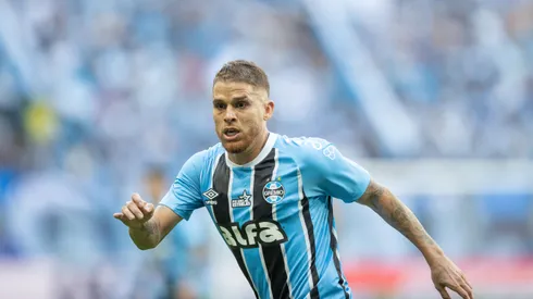 Gustavo Cuellar jogador do Gremio durante partida contra o Mirassol no estadio Arena do Gremio pelo campeonato Brasileiro A 2025. Foto: Liamara Polli/AGIF
