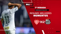 Com um a mais, o Santos vence o Noroeste e sobe na tabela do Campeonato Paulista. Foto: Marcello Zambrana/AGIF