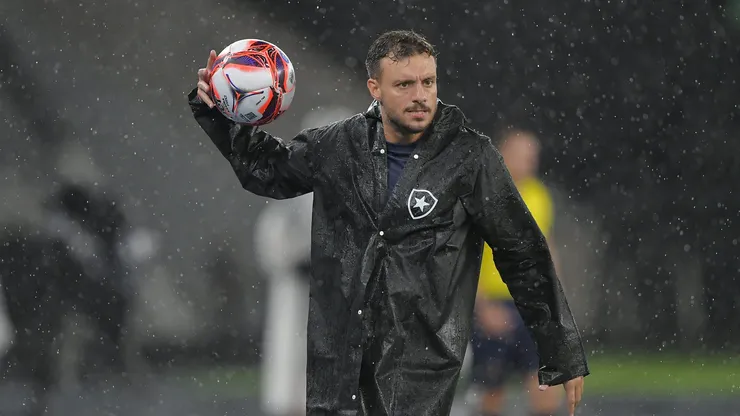 Anselmi durante partida do Botafogo