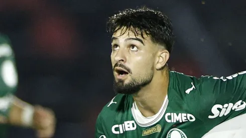 Flaco López jogador do Palmeiras. Foto: Thiago Calil/AGIF
