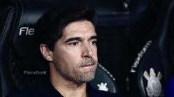 Abel Ferreira durante o clássico