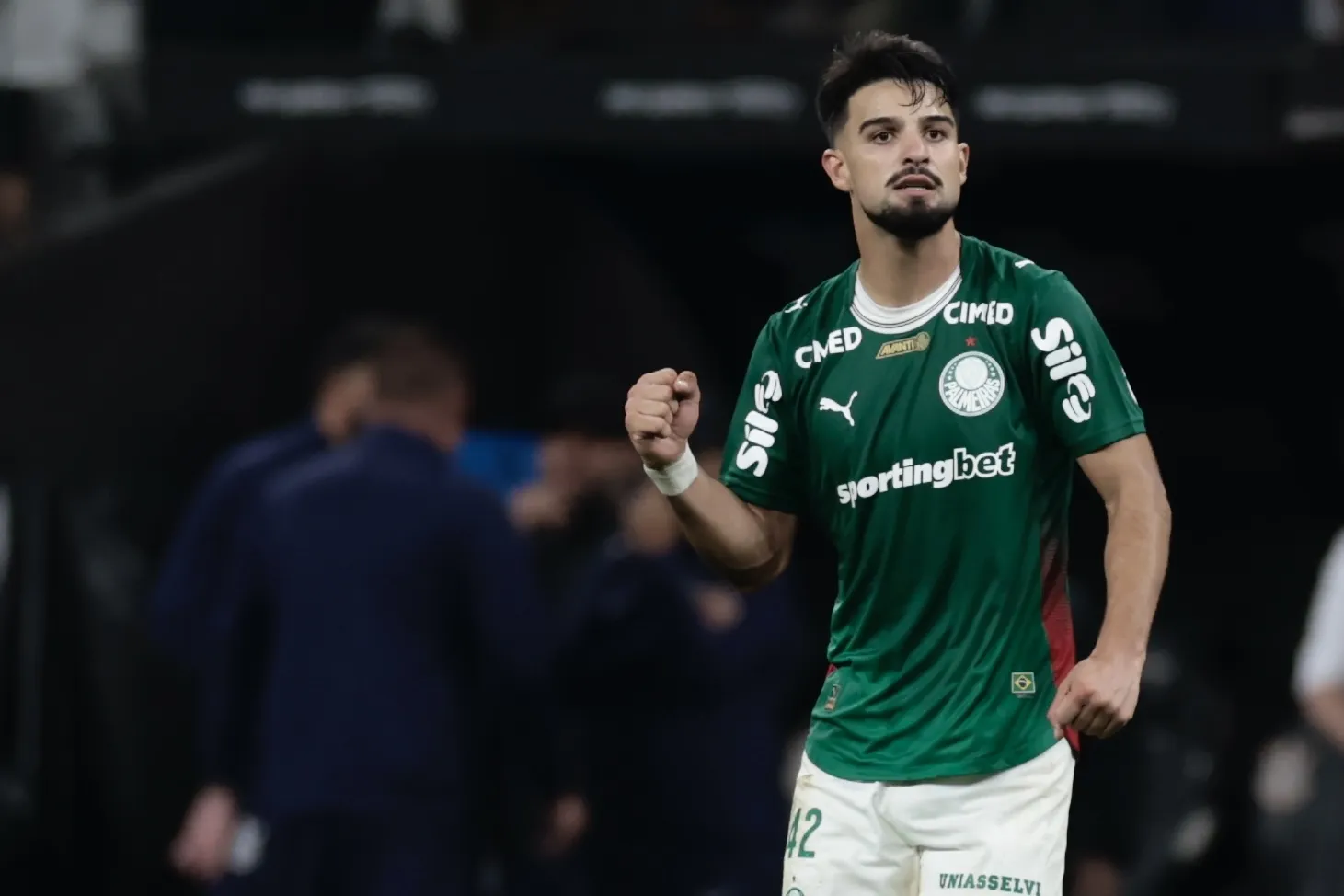 Flaco López marcou mais um gol na temporada. Foto: Marcello Zambrana/AGIF