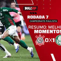 Palmeiras vence o Corinthians por 1 a 0 pelo Paulistão
