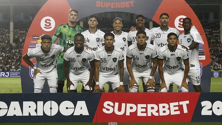 Botafogo no Carioca. Foto: Vitor Silva/Botafogo