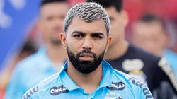 Gabigol jogador do Santos durante vitória diante do Noroeste