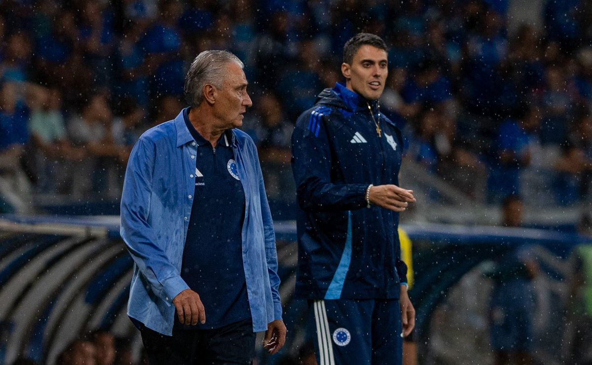 Tite revela motivo de discussão com o filho em jogo do Cruzeiro: “Eu não vou deixar”