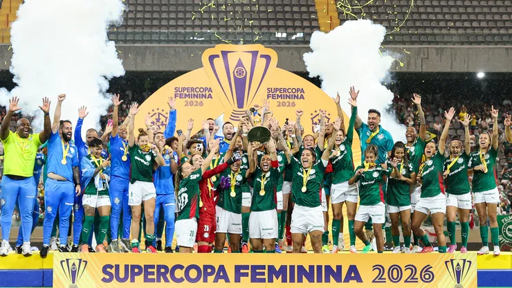 Verdão faturou premiação milionária com título da Supercopa Feminina - Foto: Fabio Menotti/Palmeiras