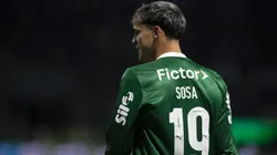 Ramon Sosa em campo pelo Palmeiras.