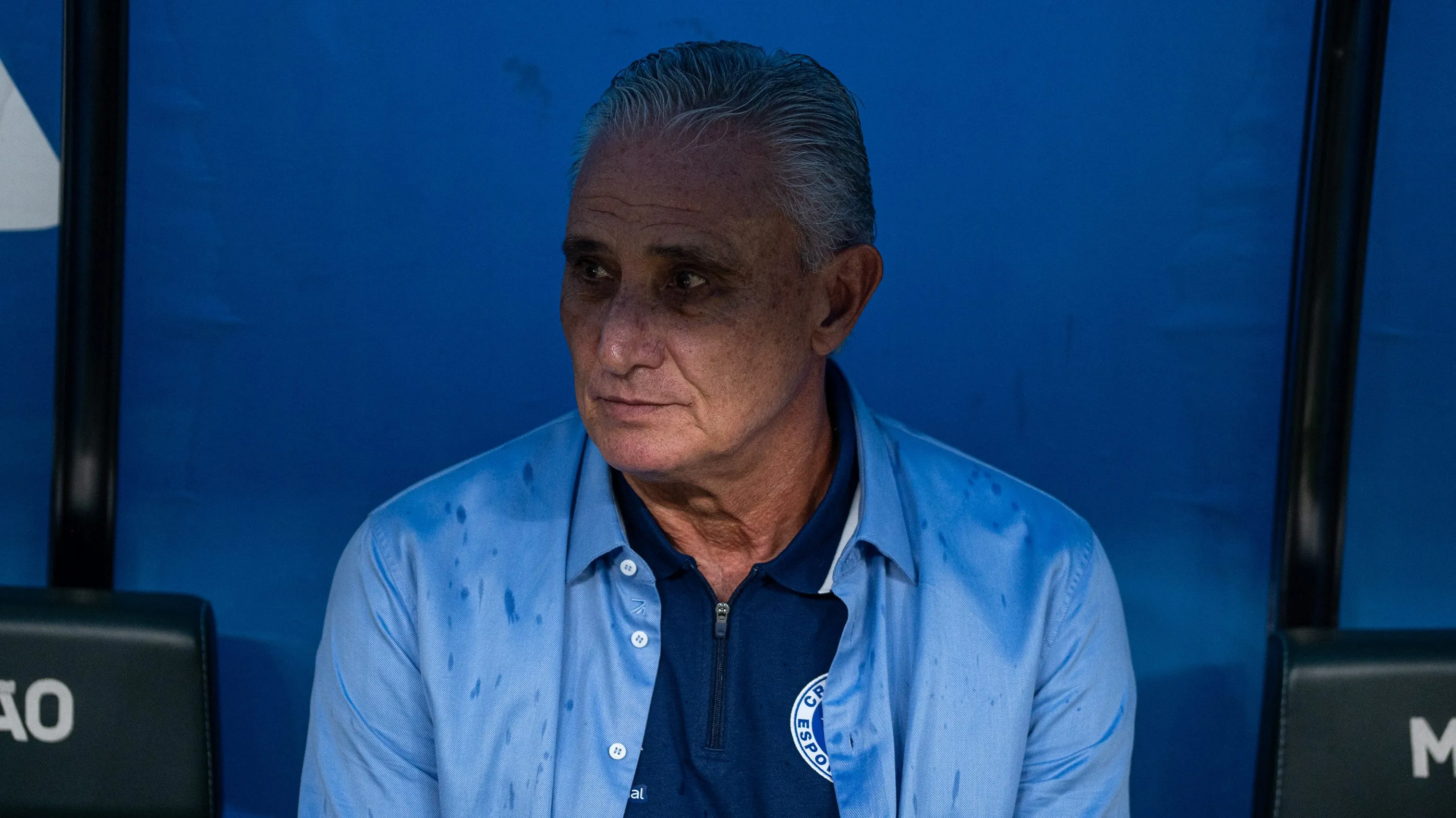 Tite, técnico do Cabuloso. Foto: Alessandra Torres/AGIF