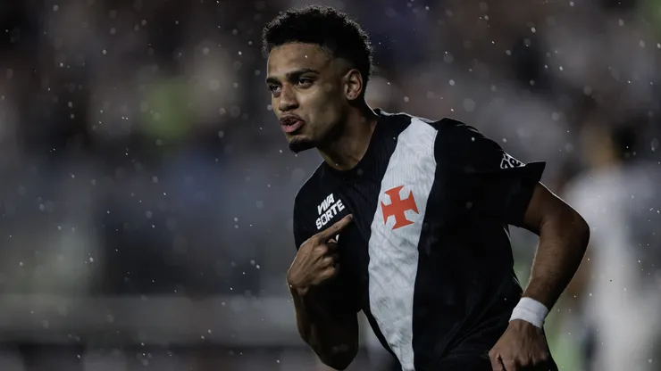 Brenner marcou seu primeiro gol pelo Vasco. Foto: Andre Mourao/AGIF