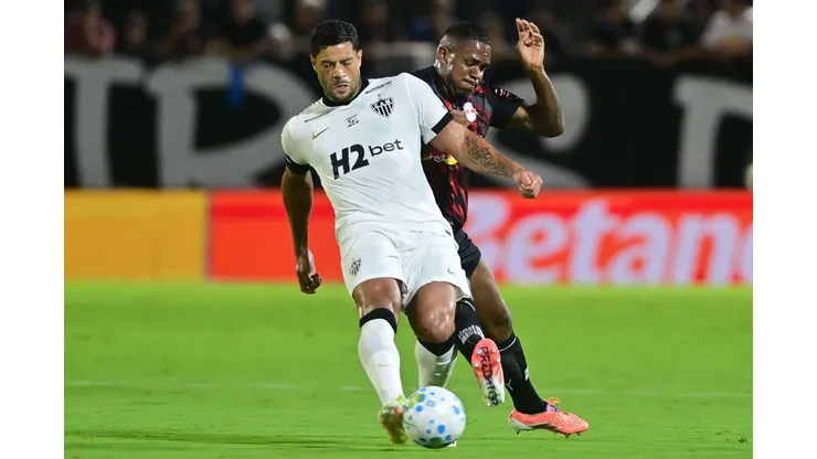 Hulk (Atlético-MG) durante jogo contra o Bragantino, no dia 04.02.2026. Foto: SPP Sport Press / Alamy Live News