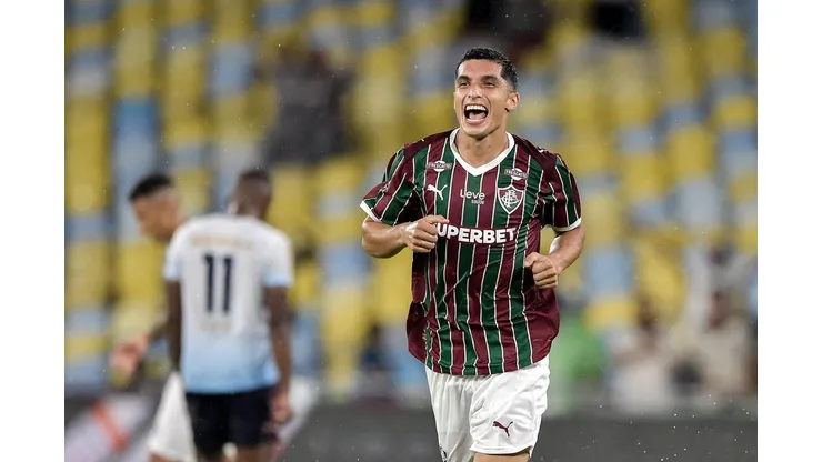 Serna (Fluminense) durante jogo contra o Maricá, no dia 08.02.2026. Foto: Thiago Ribeiro/AGIF