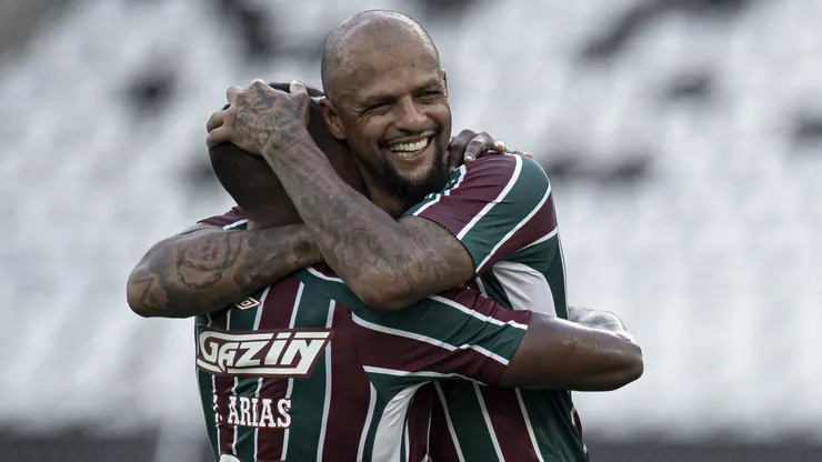 Felipe Melo jogou com Jhon Arias no Fluminense.