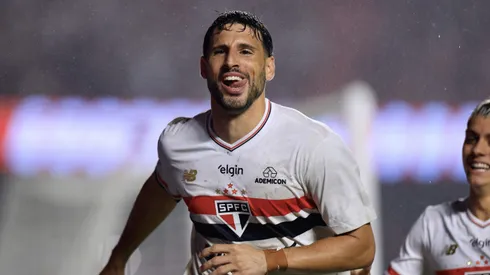 Calleri marcou um dos gols da vitória sobre o Primavera. Foto: Marcello Zambrana/AGIF
