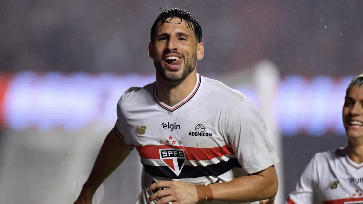 Calleri marcou um dos gols da vitória sobre o Primavera. Foto: Marcello Zambrana/AGIF