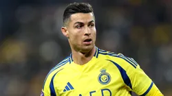 Cristiano Ronaldo em campo pelo Al-Nassr. (Photo by Abdullah Ahmed/Getty Images)
