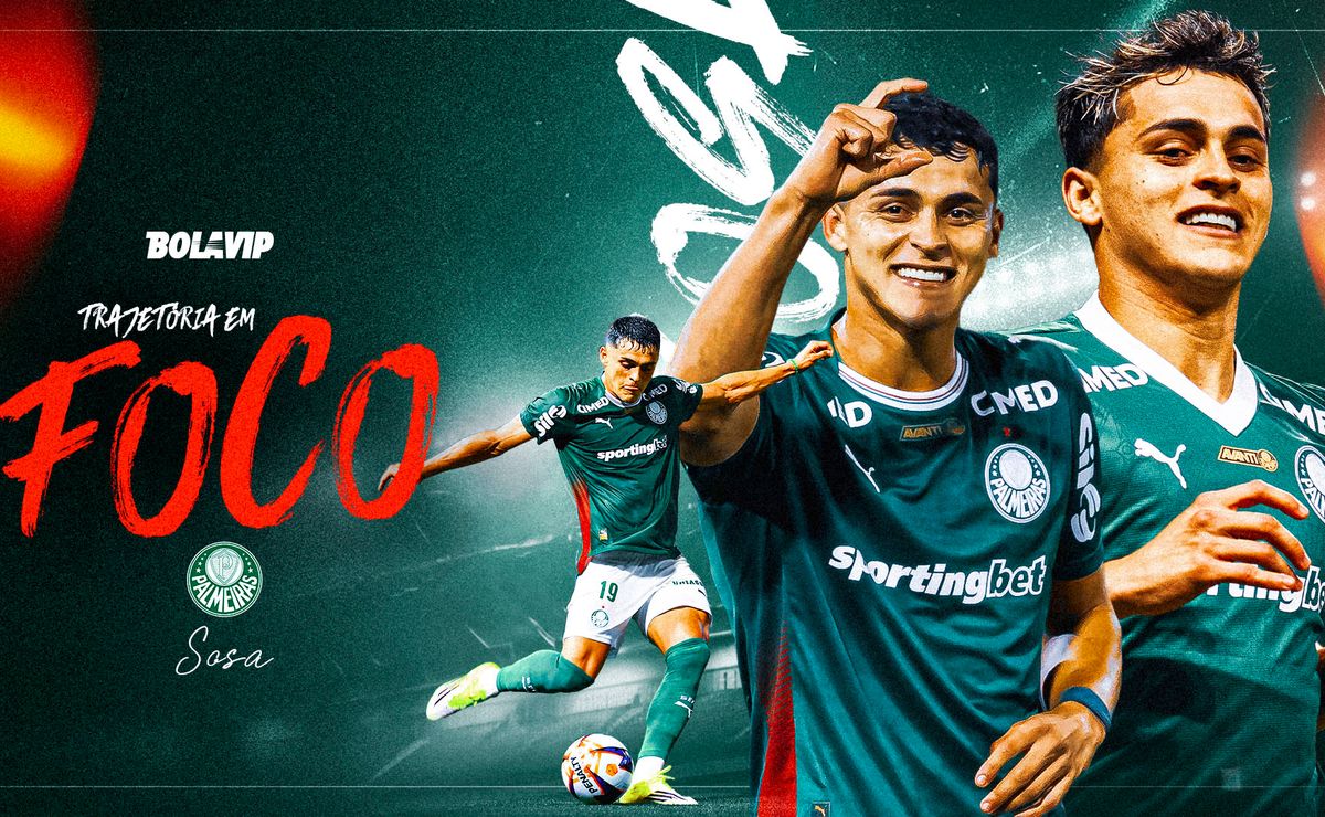 Sosa no Palmeiras: trajetória, adaptação e a disputa por espaço no ataque