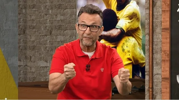 Craque Neto minimizou catimba de Andreas Pereira e culpou posicionamento errado de Memphis para perda de pênalti em dérbi - Foto: Reprodução/YouTube