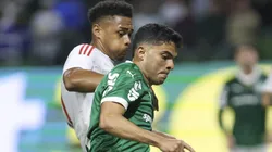 Bruno Rodrigues, atacante do Palmeiras em partida pelo campeonato brasileiro (Foto: Ricardo Moreira/Getty Images)