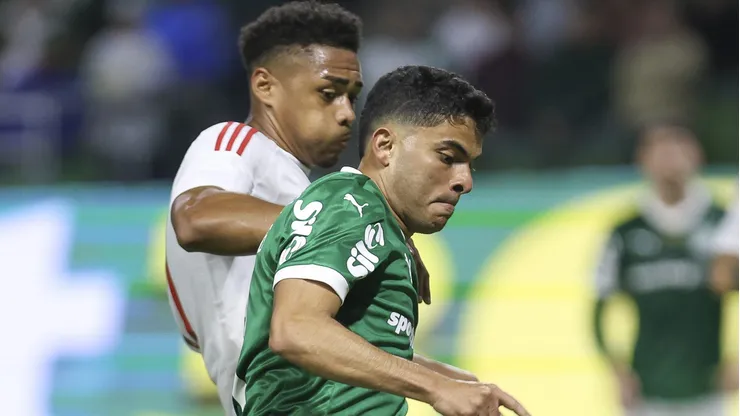 Bruno Rodrigues, atacante do Palmeiras em partida pelo campeonato brasileiro (Foto: Ricardo Moreira/Getty Images)