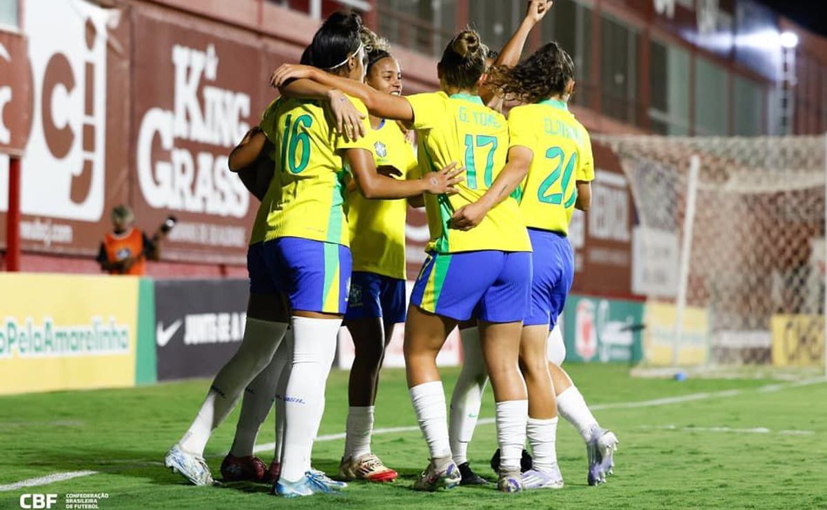 Brasil mantém 100% no Sul-Americano Sub-20 e enfrenta o Peru valendo liderança do grupo