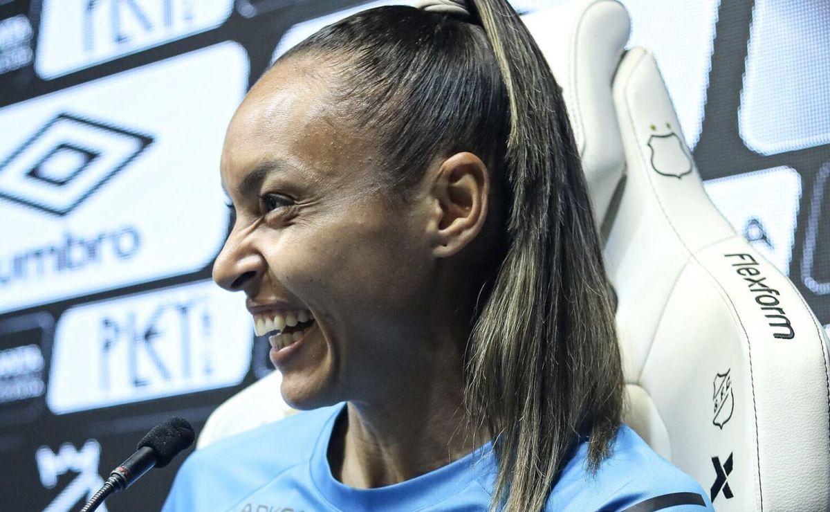 Taty Amaro destaca concorrência, elogia estrutura e celebra chegada ao Santos