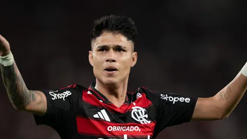 – Luiz Araujo jogador do Flamengo durante partida contra o Internacional 
