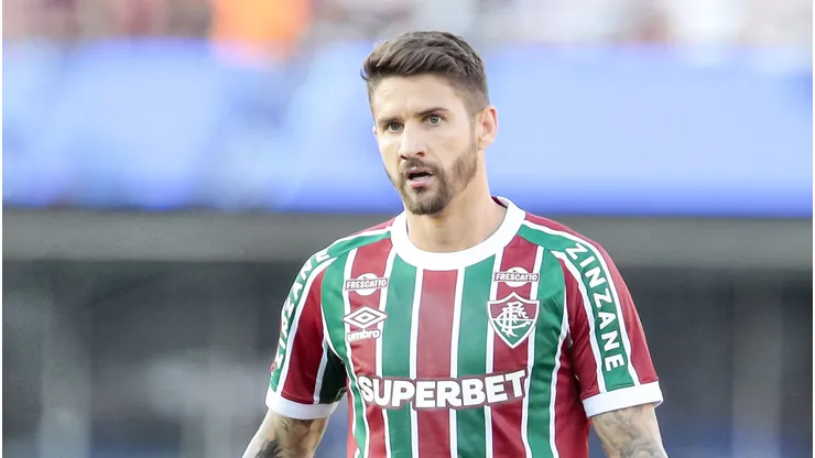 Everaldo jogador do Bahia durante passagem pelo Fluminense