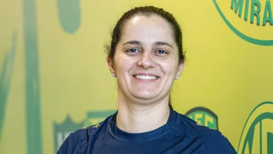 Carine Bosetti em anúncio pelo Mirassol