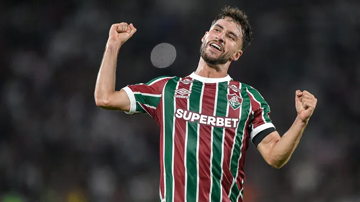 Martinelli chegou aos 300 jogos pelo Fluminense. Foto: Thiago Ribeiro/AGIF