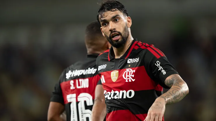 RJ - RIO DE JANEIRO - 07/02/2026 - CARIOCA 2026, FLAMENGO X SAMPAIO CORREA - Lucas Paqueta jogador do Flamengo durante partida contra o Sampaio Correa no estadio Maracana pelo campeonato Carioca 2026. Foto: Jorge Rodrigues/AGIF