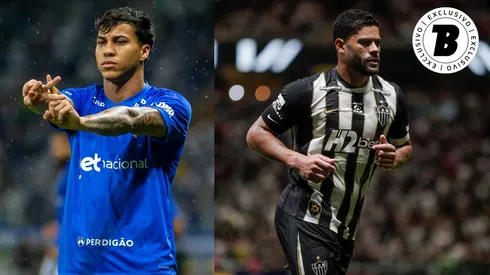 Kaio Jorge e Hulk disputam o protagonismo em Belo Horizonte – Foto: Fernando Moreno/AGIF
