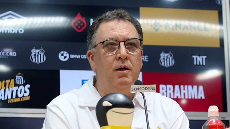 Marcelo Teixeira, presidente do Santos.
