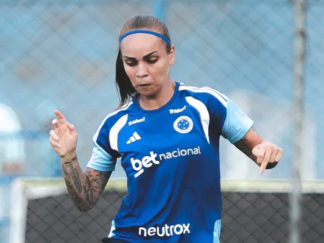 Cruzeiro treina para duelo contra o Bahia no Brasileirão Feminino