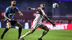 São Paulo e Grêmio se enfrentam pelo Brasileirão. Foto: Fabio Giannelli/AGIF