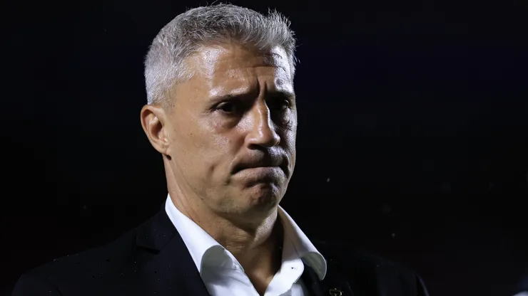 Hernan Crespo no comando técnico do São Paulo - Foto: Marcello Zambrana/AGIF