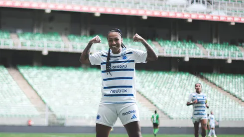 Byanca Brasi aparece na lista de artilheiras – Foto: Gustavo Martins/ Cruzeiro
