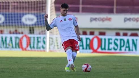 Rodrigo Villagra, volante do Inter em partida pelo campeonato gaúcho (Foto: Ricardo Duarte / Internacional)
