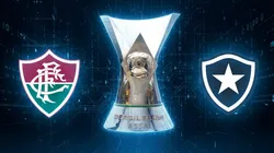 Fluminense x Botafogo. Foto: Gerada por IA