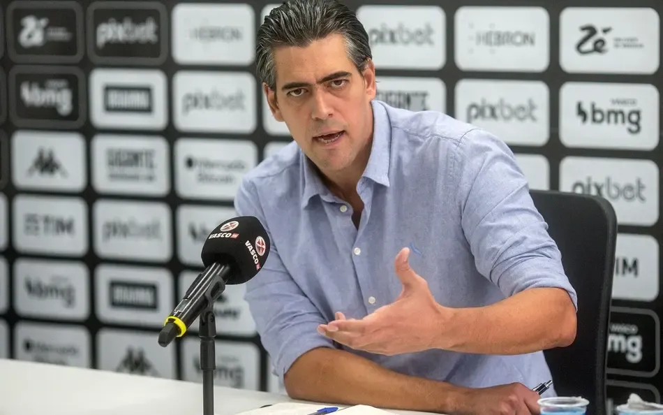 Paulo Bracks elogiou novo técnico do Atlético-MG – Foto: Daniel Ramalho/Vasco