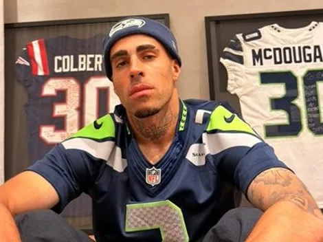 Gabriel comemora título do Seattle Seahawks no Super Bowl