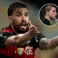Filipe Luís rebate críticas sobre posicionamento de Paquetá no Flamengo