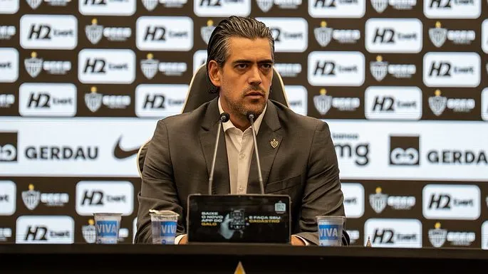 Bracks no Atlético-MG. Foto: Daniela Veiga / Atlético