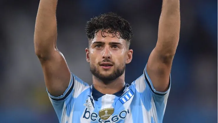 Marco Di Cesare, no Racing. Foto: Marcelo Endelli/Getty Images