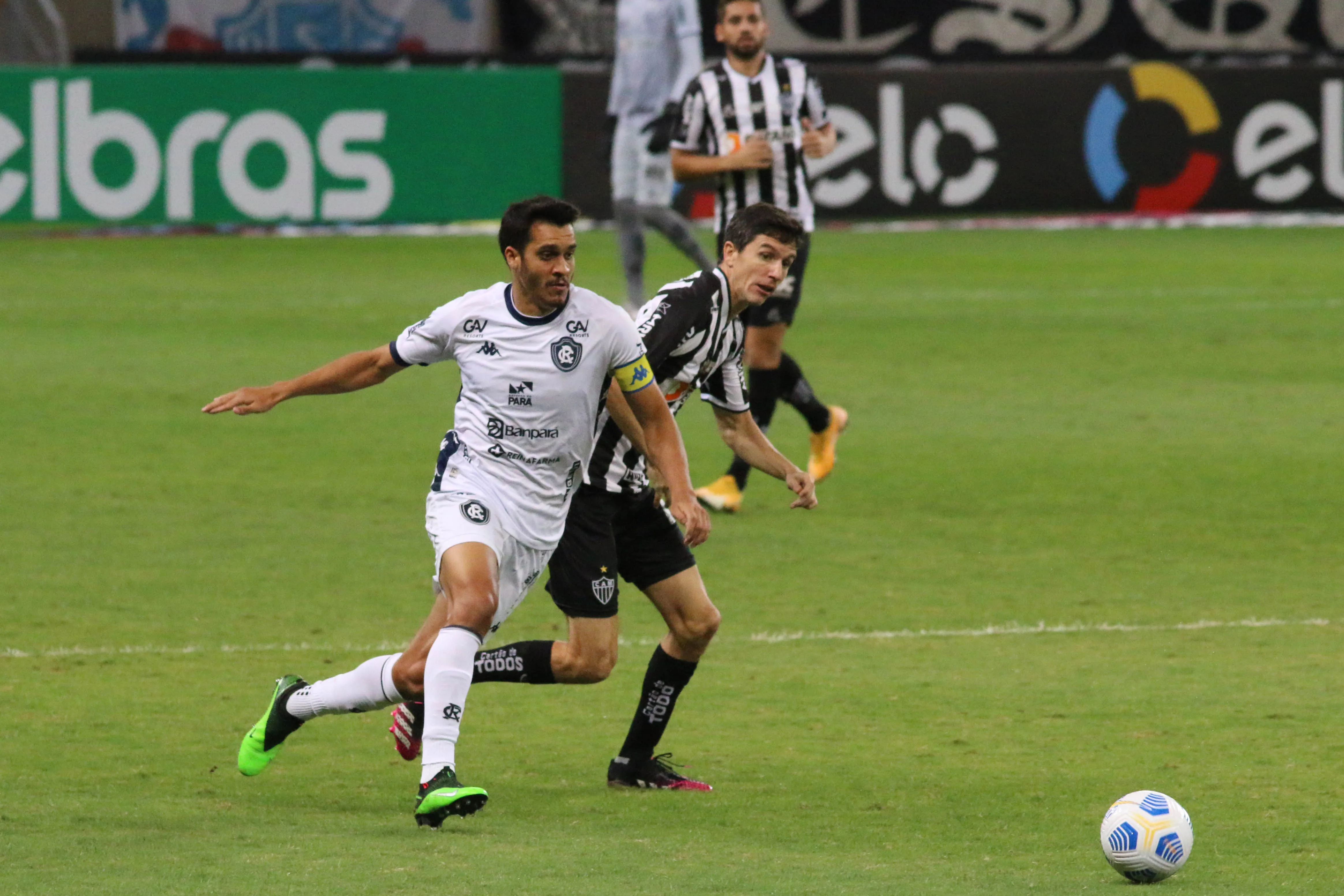 Atlético-MG eliminou o Remo na Copa do Brasil em 2021. Foto: Fernando Moreno/AGIF